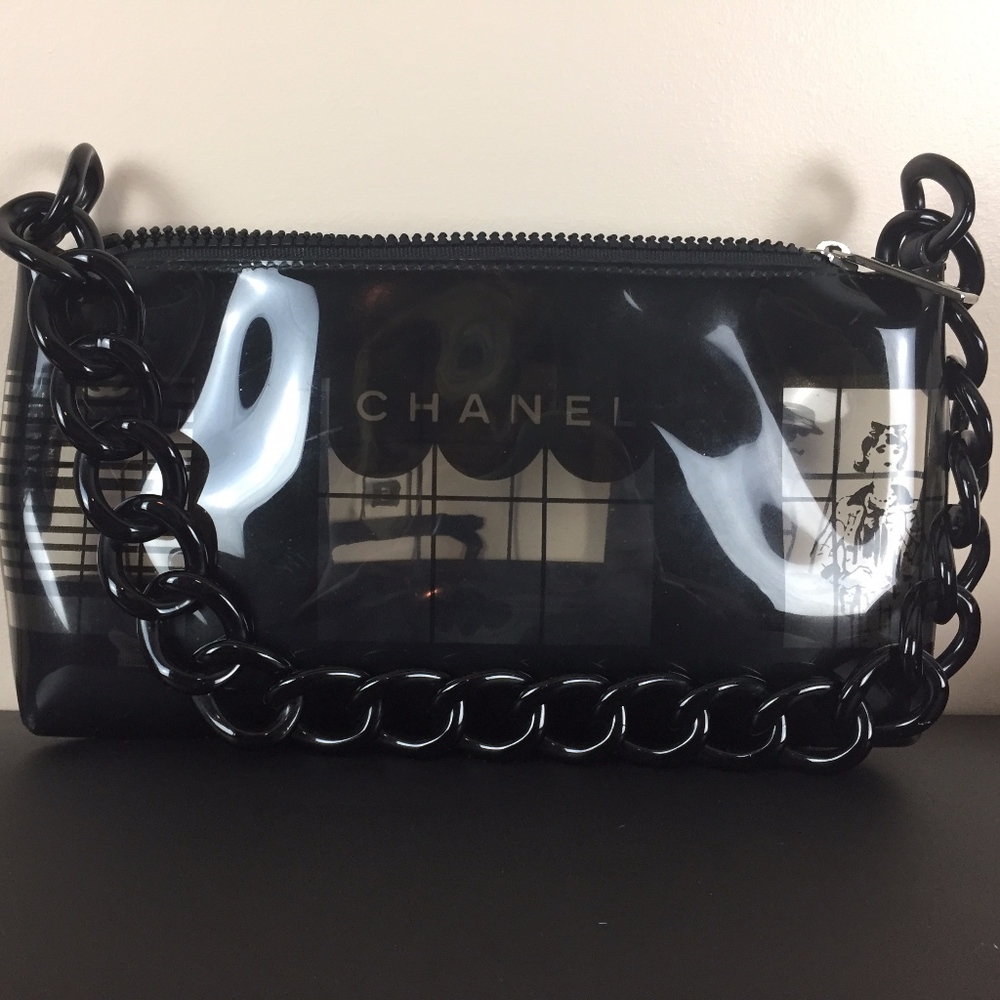 Vintage Chanel PVC Window Purse